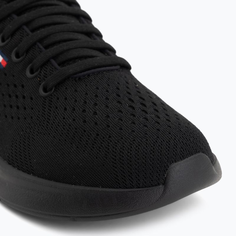 Pánské boty Tommy Hilfiger Lightweight Runner Knit black 7