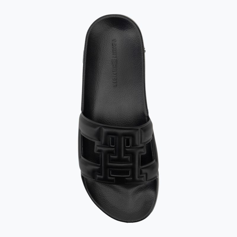 Dámské nazouváky Tommy Hilfiger Monogram black 5