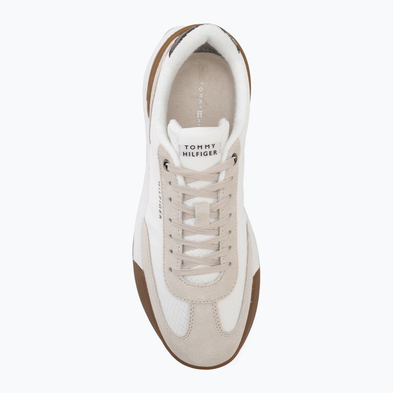 Pánské boty Tommy Hilfiger Retro Runner Mesh Suede Mix classic stone 5