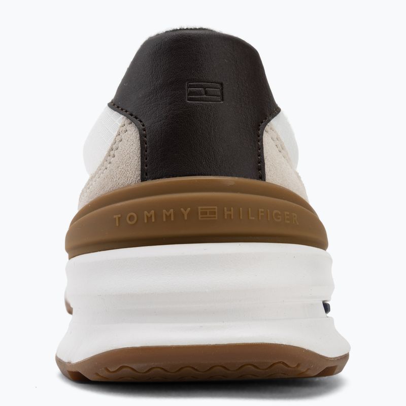 Pánské boty Tommy Hilfiger Retro Runner Mesh Suede Mix classic stone 6