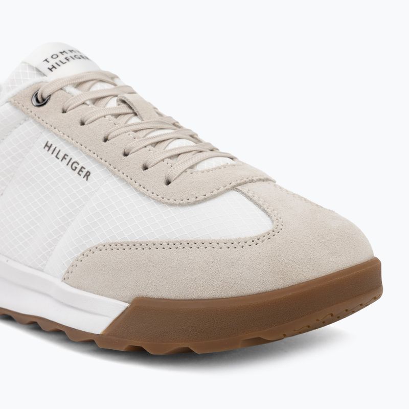 Pánské boty Tommy Hilfiger Retro Runner Mesh Suede Mix classic stone 7