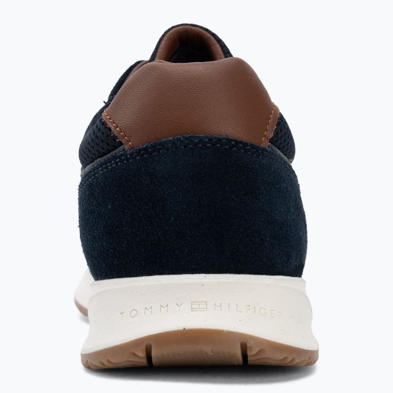Pánské boty Tommy Hilfiger Runner Suede Mix tracksuits desert sy 6