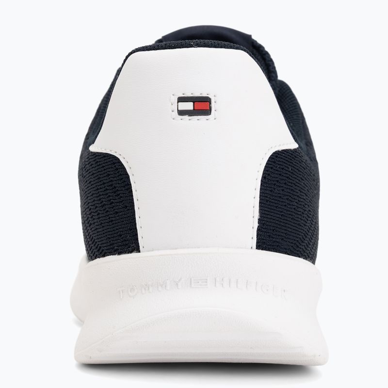 Pánské boty Tommy Hilfiger Lightweight Runner Knit desert sky 6