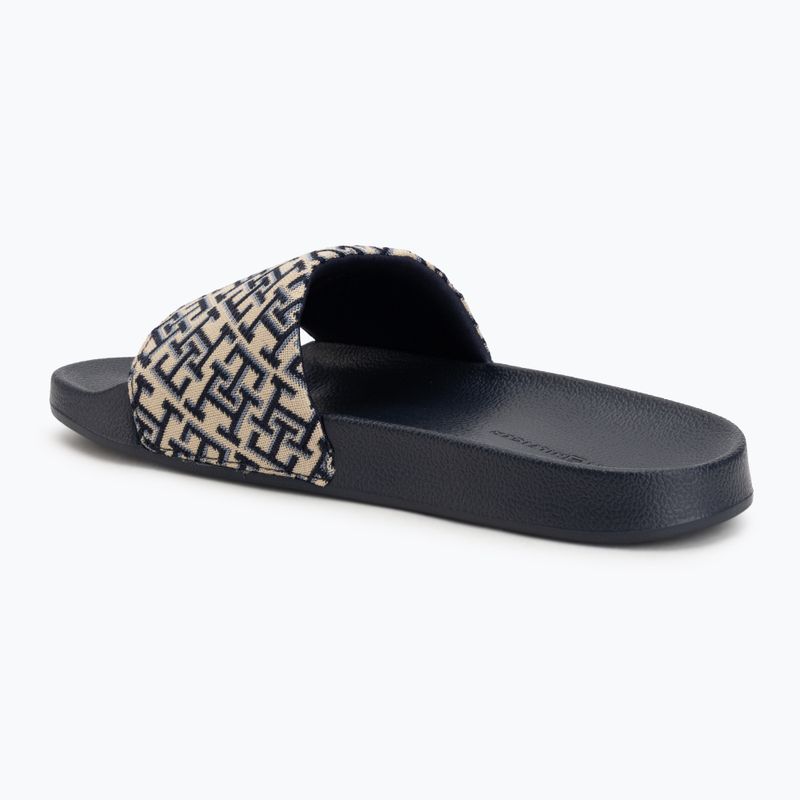 Dámské nazouváky Tommy Hilfiger Monogram space blue 3