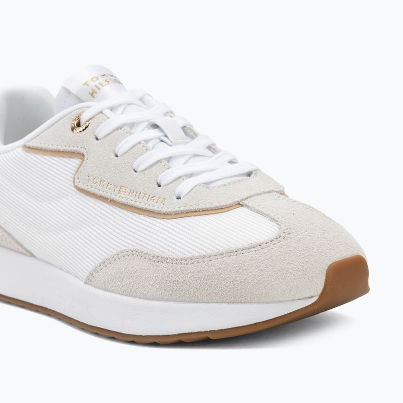 Dámské boty Tommy Hilfiger Retro Runner Mix ecru/trench 7