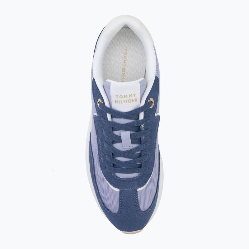 Dámské boty Tommy Hilfiger Retro Runner Mix stardust blue 5