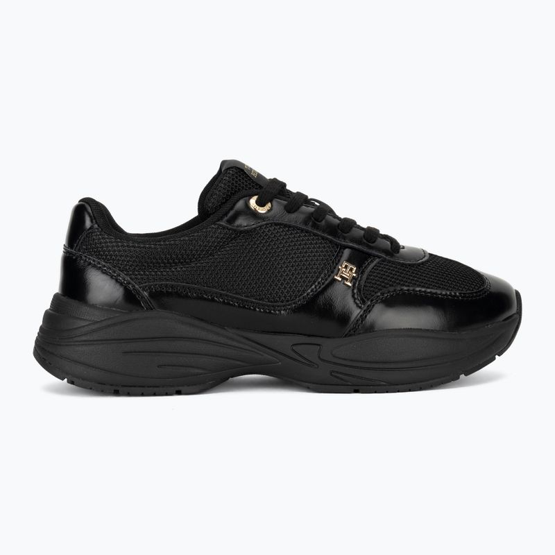 Dámské boty Tommy Hilfiger ModernRunner Shiny Leather black 2