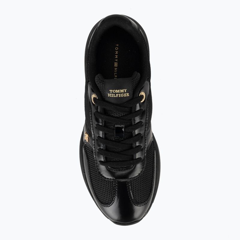 Dámské boty Tommy Hilfiger ModernRunner Shiny Leather black 5