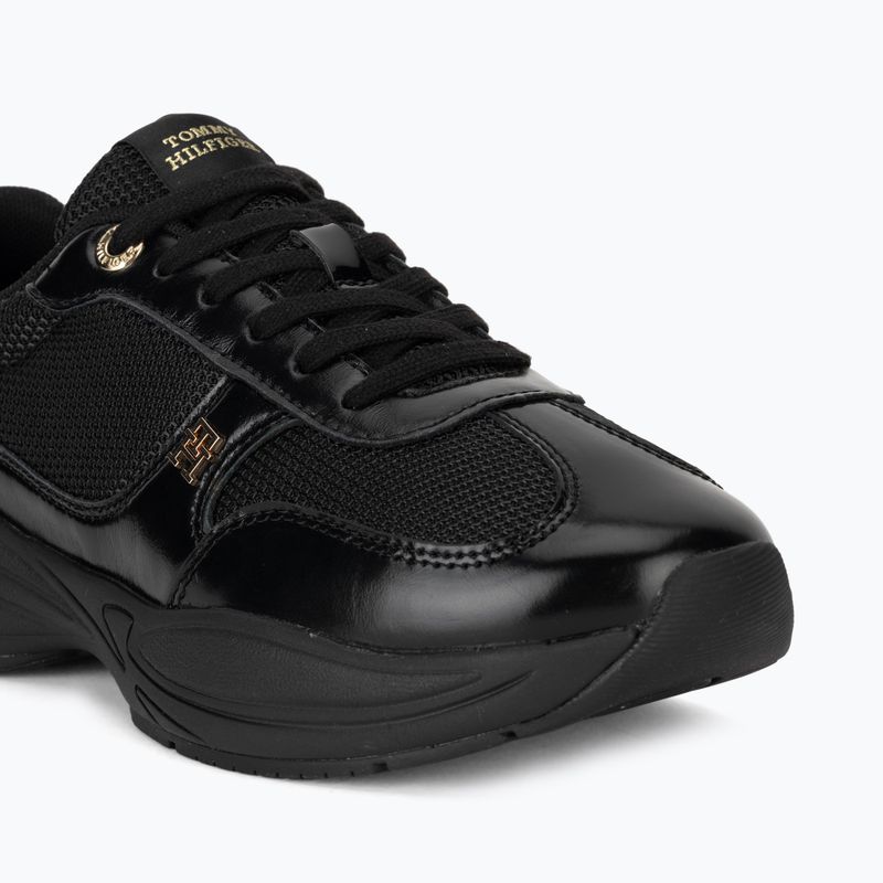 Dámské boty Tommy Hilfiger ModernRunner Shiny Leather black 7