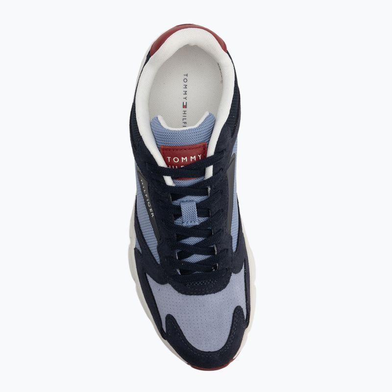 Pánské boty Tommy Hilfiger Outdoor Runner Mix desert sky/brisk blue 5