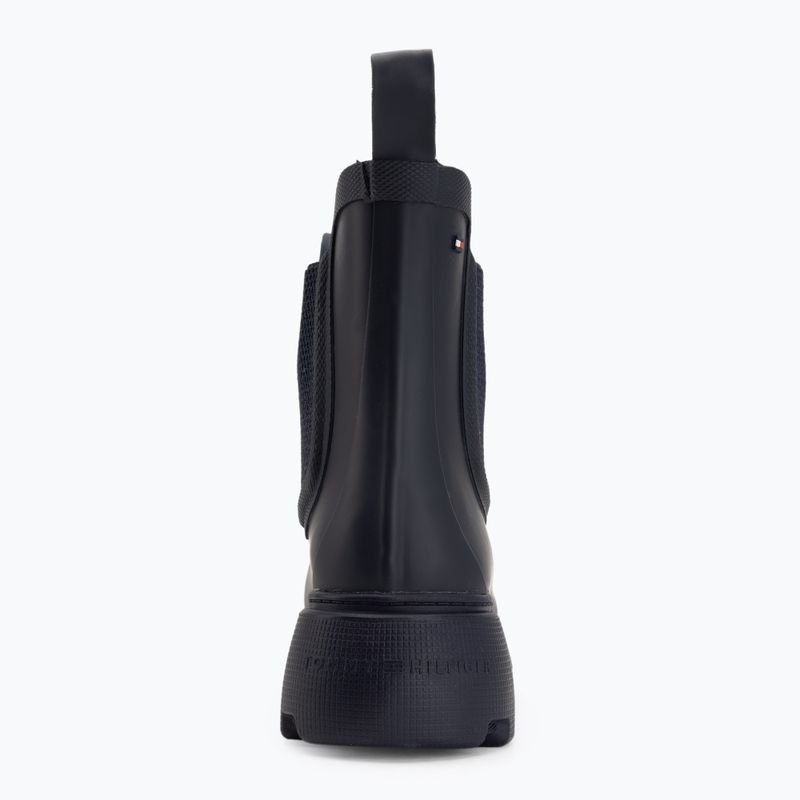 Dámské holínky Tommy Hilfiger Rubber Flag Cleated space blue 6