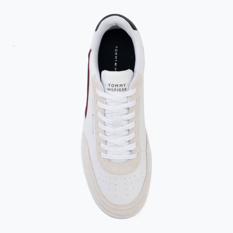 Pánské boty Tommy Hilfiger Basket Core Leather Suede Mix rwb 5