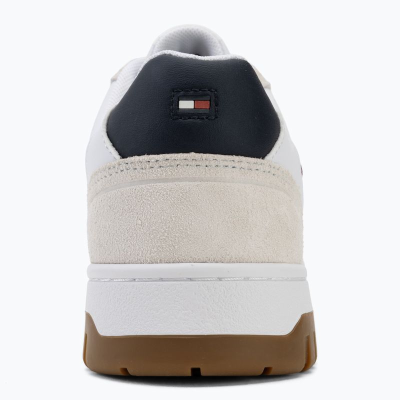 Pánské boty Tommy Hilfiger Basket Core Leather Suede Mix rwb 6