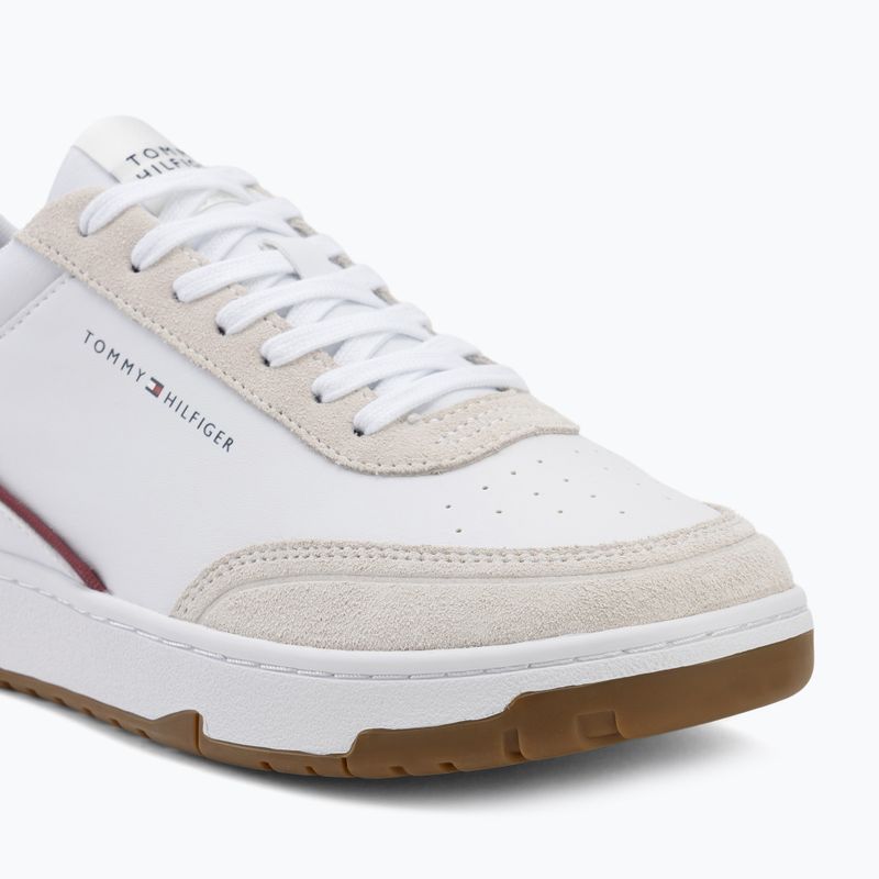 Pánské boty Tommy Hilfiger Basket Core Leather Suede Mix rwb 7