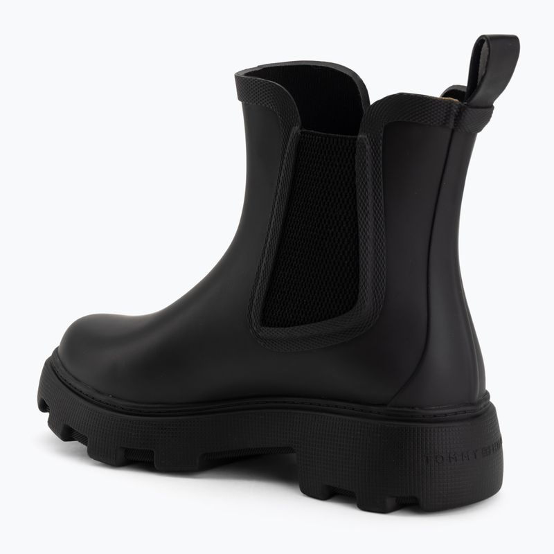 Dámské holínky Tommy Hilfiger Rubber Flag Cleated black 3