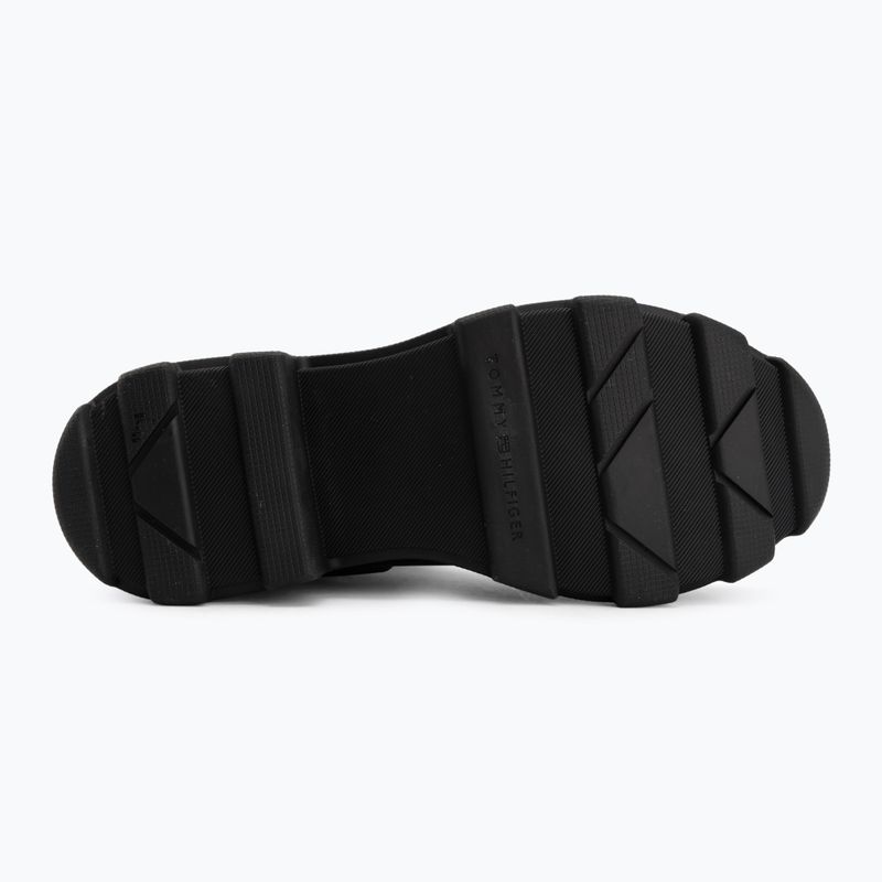 Dámské holínky Tommy Hilfiger Rubber Flag Cleated black 4