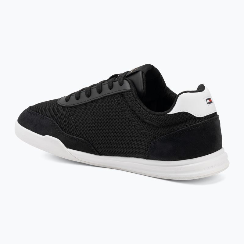 Pánské boty Tommy Hilfiger Low Pro Cupsole Nylon Suede Mix black 3