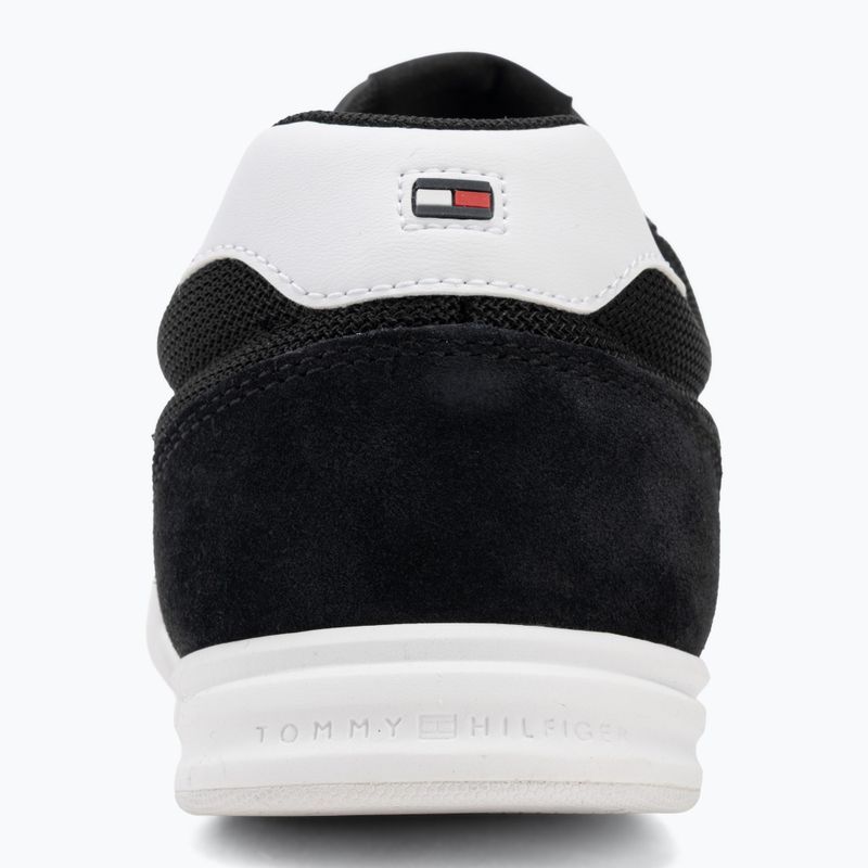Pánské boty Tommy Hilfiger Low Pro Cupsole Nylon Suede Mix black 6