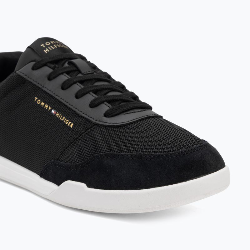 Pánské boty Tommy Hilfiger Low Pro Cupsole Nylon Suede Mix black 7