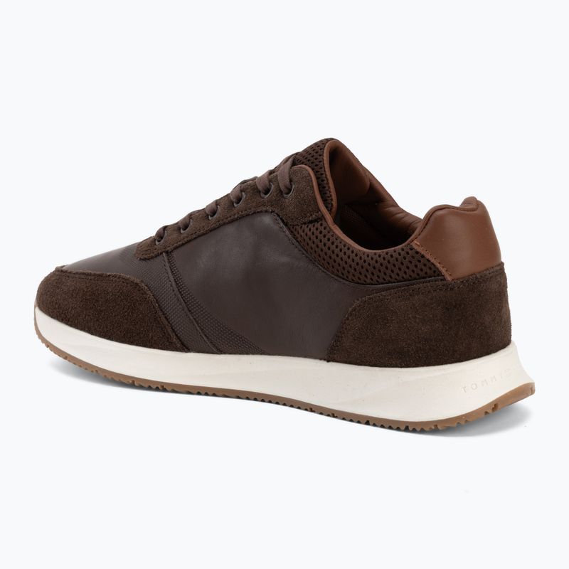 Pánské boty Tommy Hilfiger Runner Suede Mix cocoa tracksuits 3