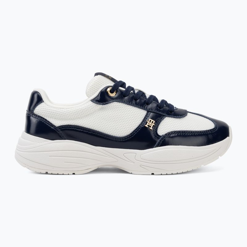 Dámské boty Tommy Hilfiger ModernRunner Shiny Leather yale navy 2