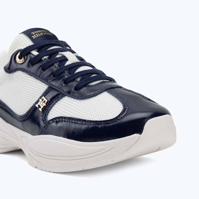 Dámské boty Tommy Hilfiger ModernRunner Shiny Leather yale navy 7