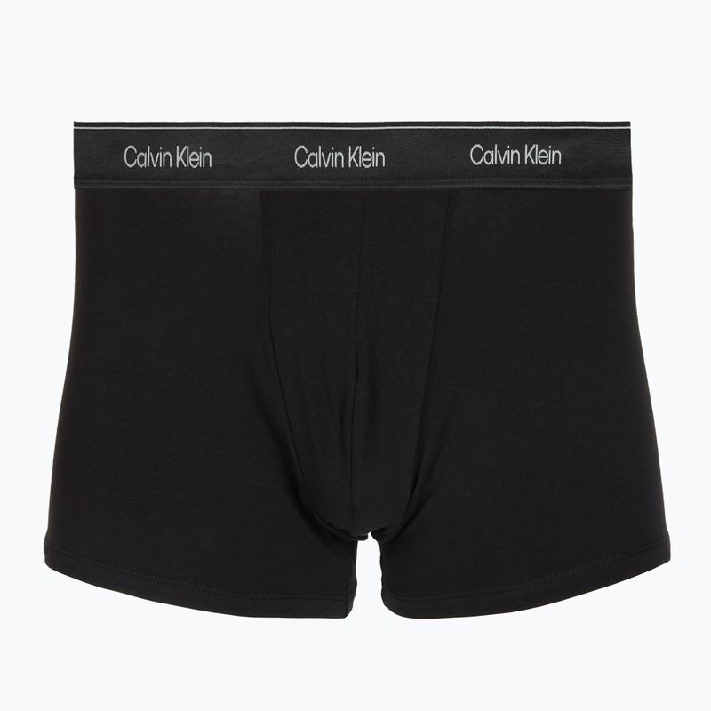 Pánské boxerky Calvin Klein LV00NB4575 Trunk black/goji berry/black 3