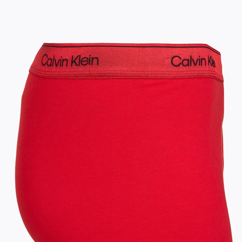 Pánské boxerky Calvin Klein LV00NB4575 Trunk black/goji berry/black 5