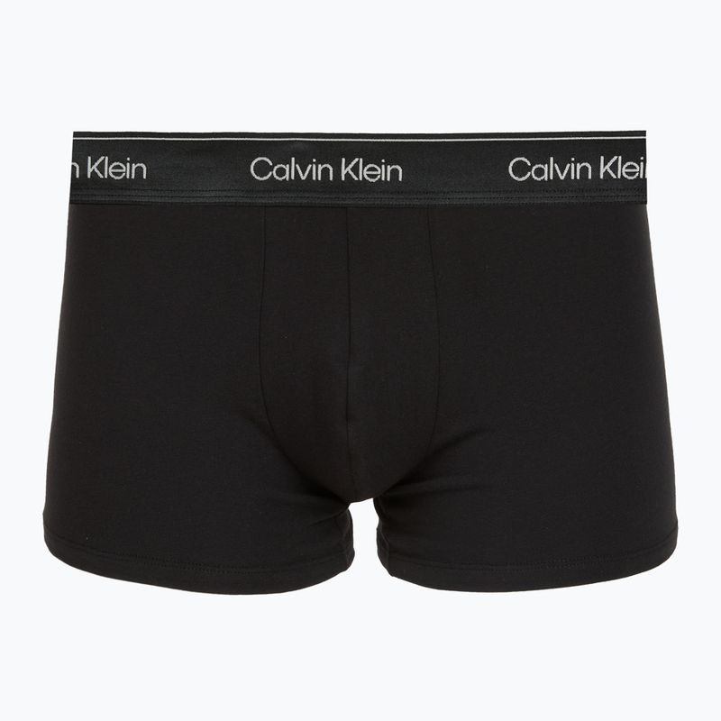 Pánské boxerky Calvin Klein LV00NB4575 Trunk black/brown cork/river sand 2