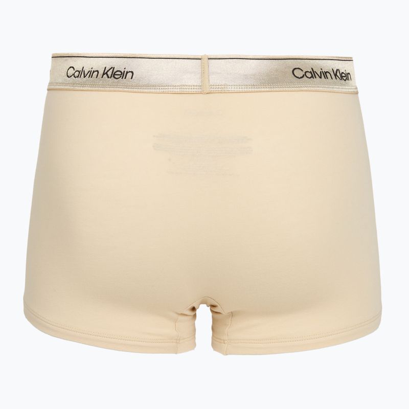 Pánské boxerky Calvin Klein LV00NB4575 Trunk black/brown cork/river sand 5