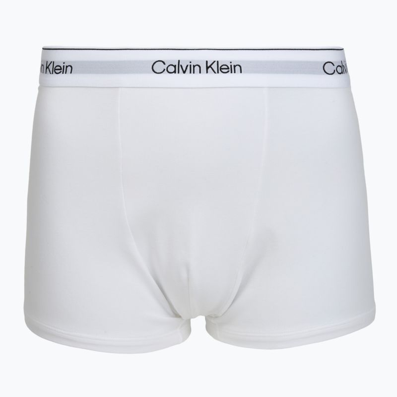 Pánské boxerky Calvin Klein LV00NB4437 Relaxed Fit Trunk grey heather/black/classic white 7