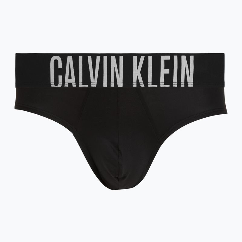 Pánské slipy Calvin Klein 000NB3610A Hip Brief black/goji berry/aqua blue 4