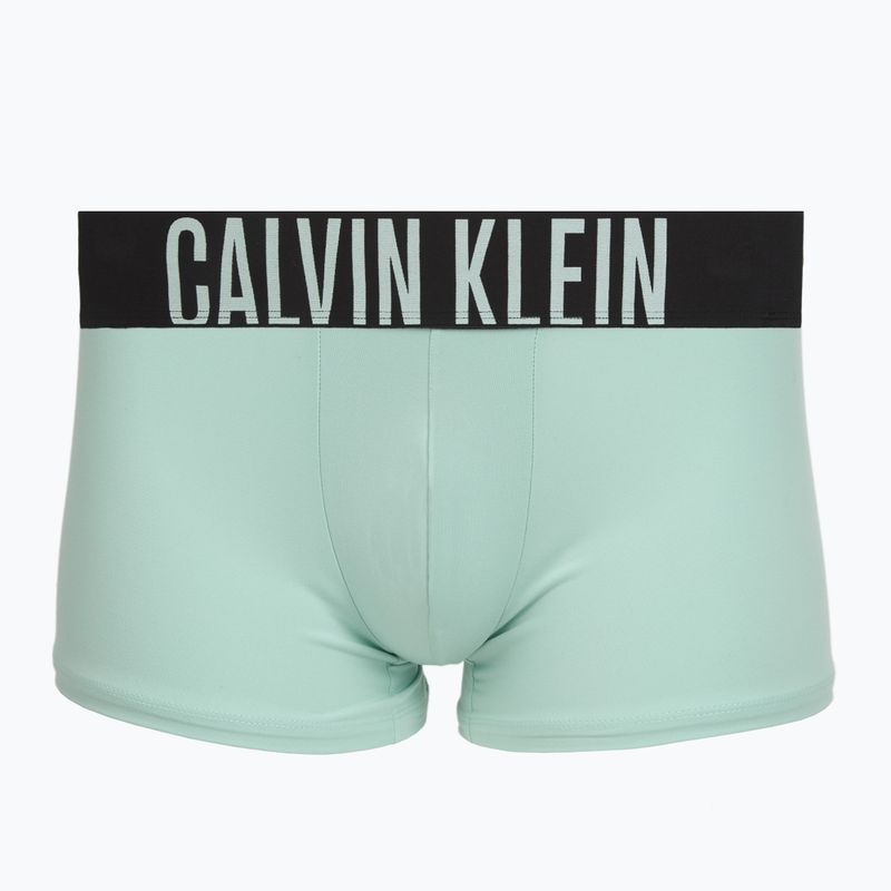 Pánské boxerky Calvin Klein 000NB3775A Trunk black/goji berry/aqua blue 2