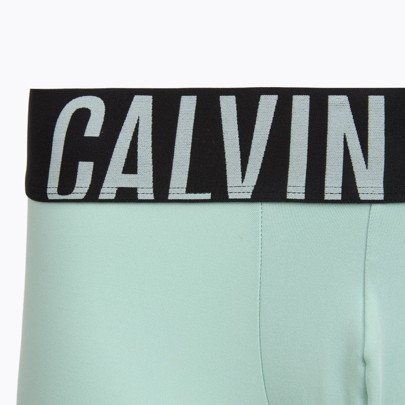 Pánské boxerky Calvin Klein 000NB3775A Trunk black/goji berry/aqua blue 6