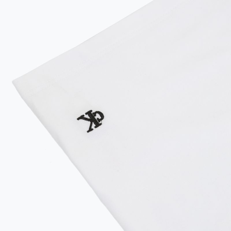 Pánské tričko na lezení Calvin Klein LV00NB4185 Crew Neck black w/ white emb/white w/ black e 7