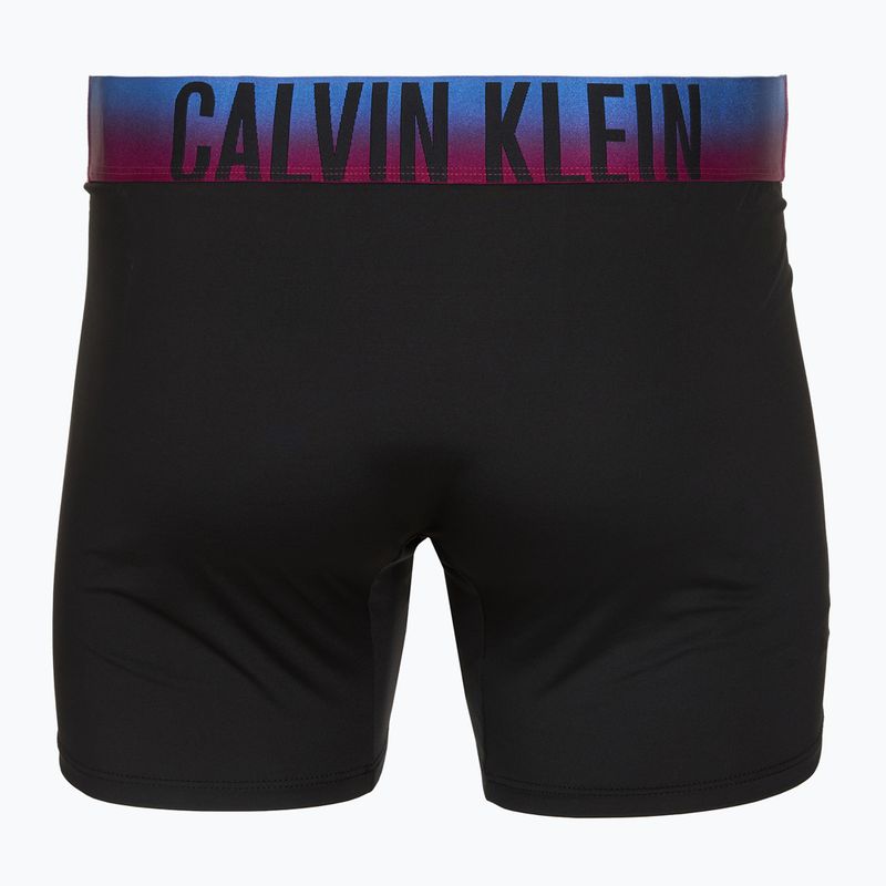 Pánské boxerky Calvin Klein LV00NB4622 Boxer Brief blck bodies w/ plein air psdn blue/ 5