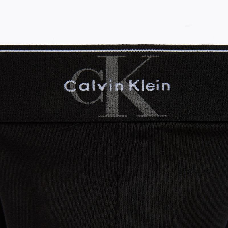 Pánské slipy Calvin Klein LV00NB4644 Jock Strap black bodies w/ granite gray/poseid 6