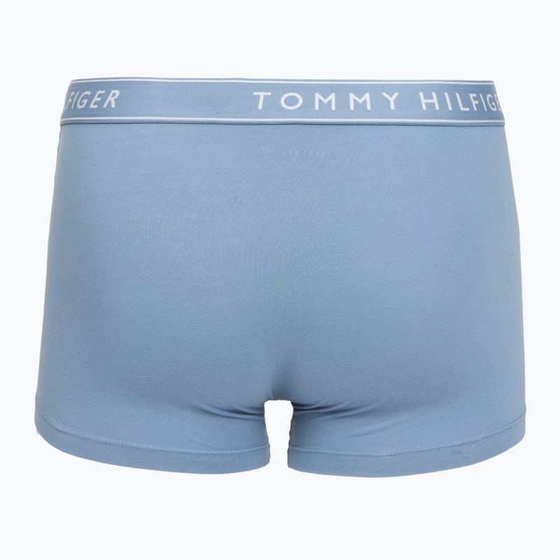 Pánské boxerky Tommy Hilfiger Trunk Dtm navy blue/opul blue/brisk blue 3
