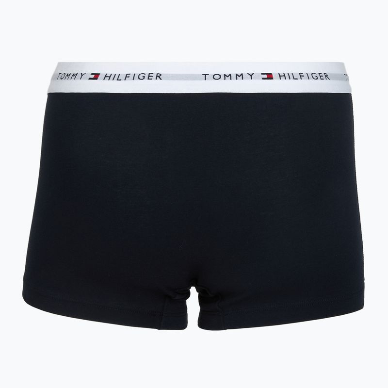 Pánské boxerky Tommy Hilfiger Trunk WB 3 pack nb//white/orna green/utility olive 5