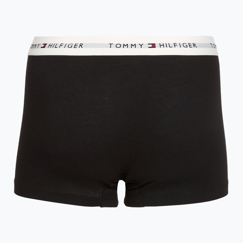 Pánské boxerky Tommy Hilfiger Trunk WB 3 pack nb//opu blu/orna green/ivory silk 5