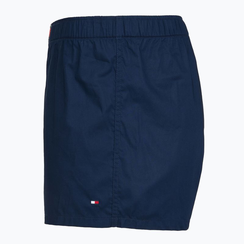 Pánské boxerky Tommy Hilfiger Woven Boxer Print 3 pack chambray flag/carb navy/c navy flag 4