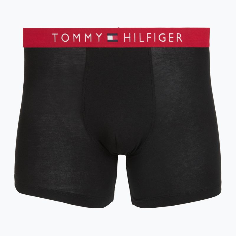 Pánské boxerky Tommy Hilfiger Boxer Brief medium red/rasp juice/burgundy 2