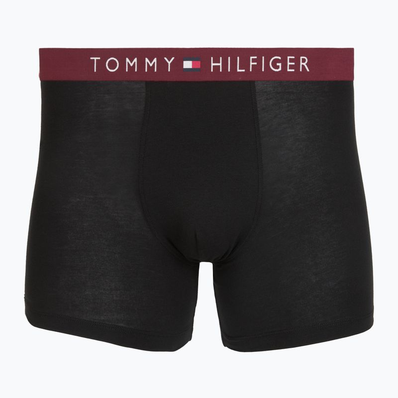 Pánské boxerky Tommy Hilfiger Boxer Brief medium red/rasp juice/burgundy 4