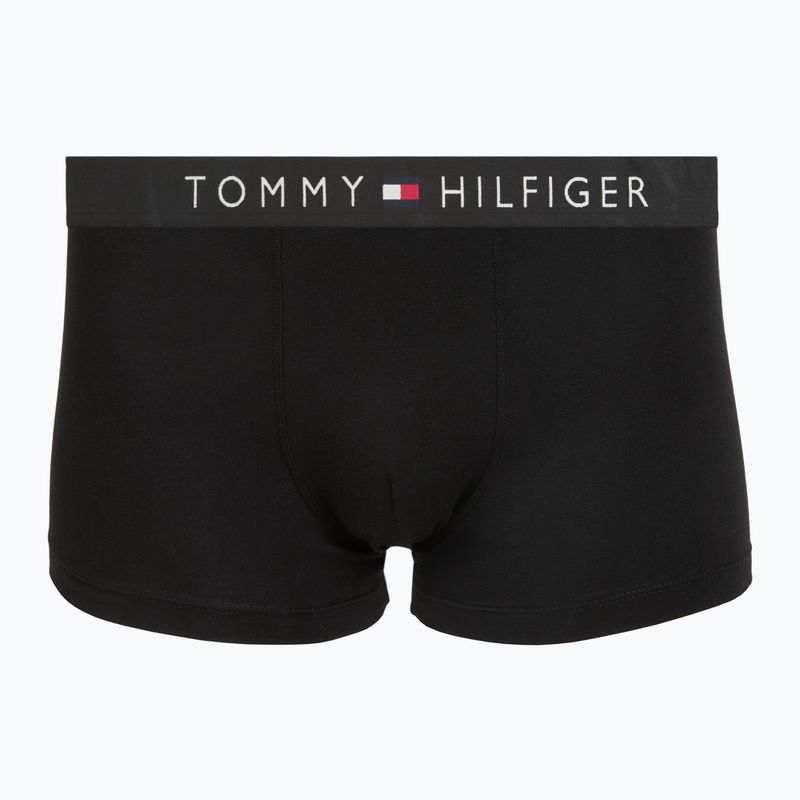 Pánské boxerky Tommy Hilfiger Trunk black/ant silver/ves blue/opu bl/haz te 6
