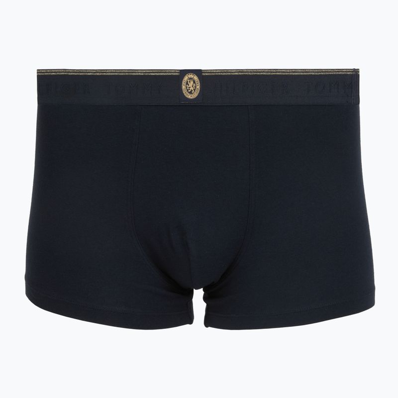 Pánské boxerky Tommy Hilfiger Trunk 3 pack navy blue/nocturnal green/burgundy 4
