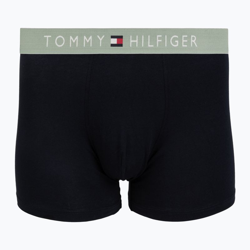 Pánské boxerky Tommy Hilfiger Boxer Brief nb//saf canvas/mnty grey/deep spru 2