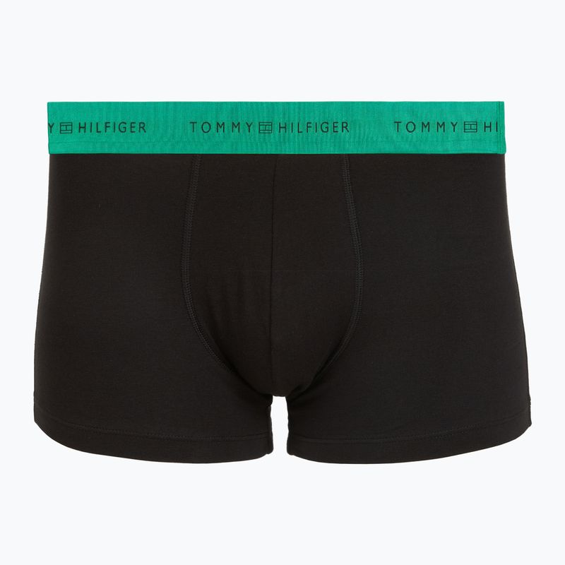 Pánské boxerky Tommy Hilfiger Trunk Metallic gold/burgundy/green 3