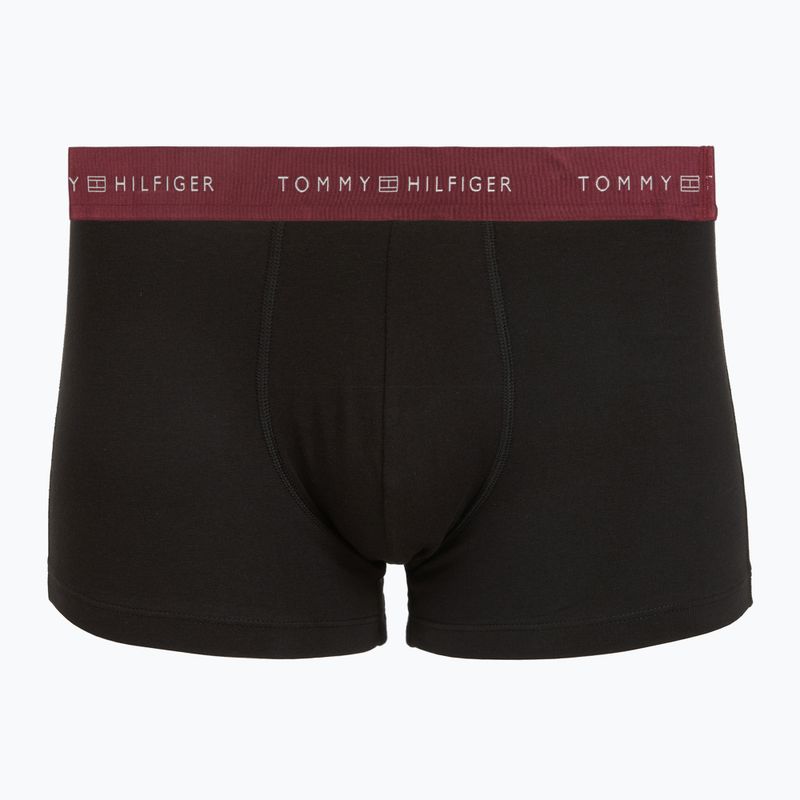 Pánské boxerky Tommy Hilfiger Trunk Metallic gold/burgundy/green 4
