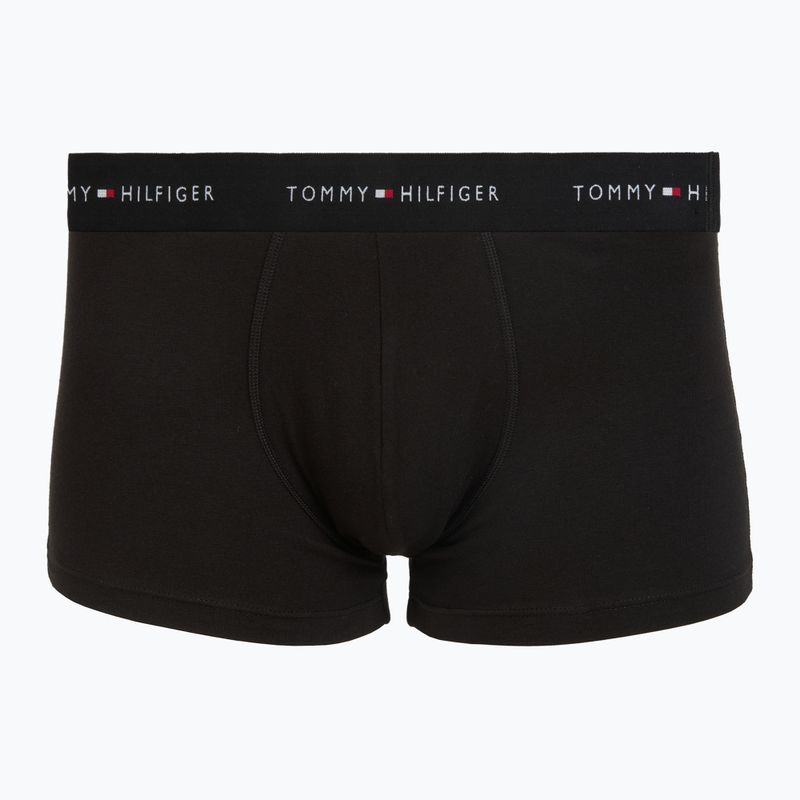 Pánské boxerky Tommy Hilfiger Trunk WB 7 pack black/whit/lava/sky blue/navy blue/ter red/ut ol 8