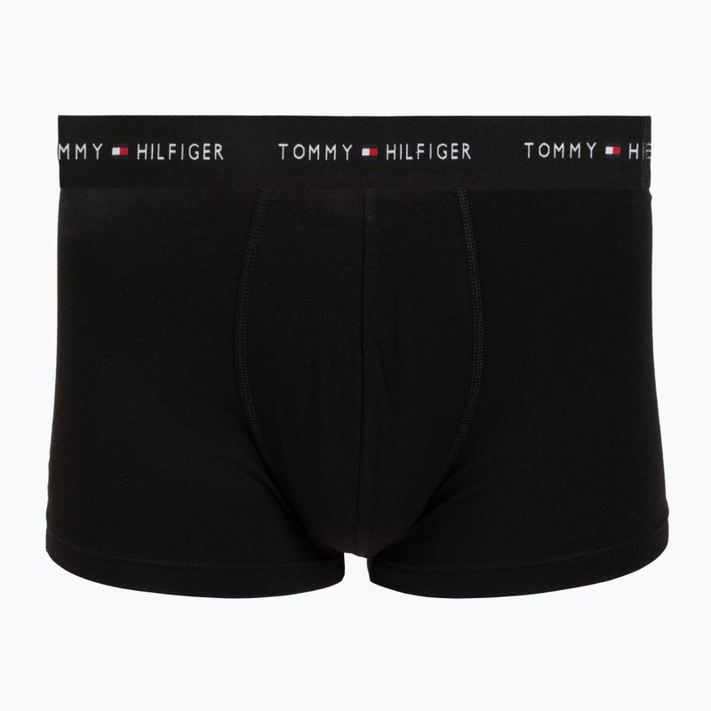 Pánské boxerky Tommy Hilfiger Trunk WB 5 pack black/fr red/bon pk/als green/no blue 6